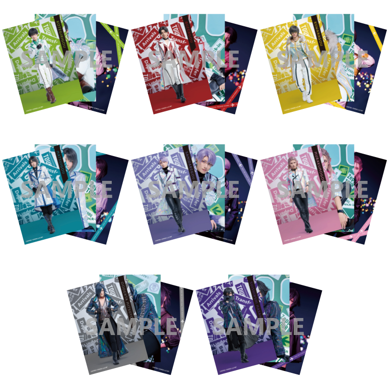 ブロマイド刀剣男士（ライブver.）8種セット | ネルケオンラインショップ