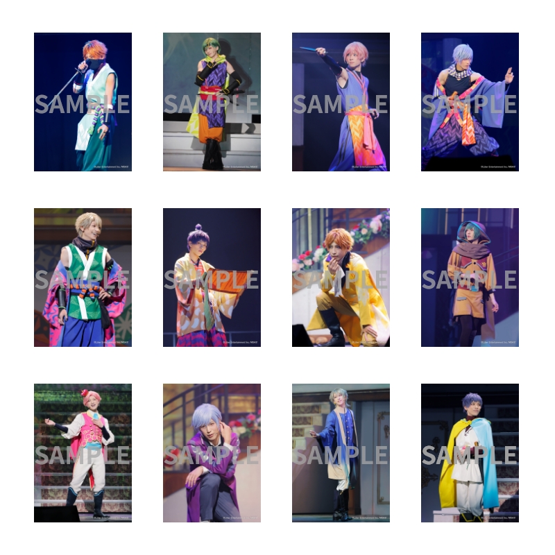 ランダムブロマイド ステージショット 『SHI☆NO☆BI珍道中』＆『花の